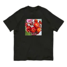 photo-kiokuのドライフラワー オーガニックコットンTシャツ