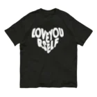 sakura_のLOVE YOURSELF オーガニックコットンTシャツ