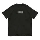 KAWARI_monoのバーコード_since1990 オーガニックコットンTシャツ