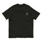 Tribal 70 Designのゼンタングル風_枠有り Organic Cotton T-Shirt