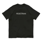 MUGENGEN (ムゲンゲン)のPEDESTRIAN letter WT オーガニックコットンTシャツ