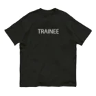 MUGENGEN (ムゲンゲン)のTRAINEE letter WT オーガニックコットンTシャツ