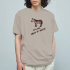 キッズモード某の黒でも白でもなく Organic Cotton T-Shirt