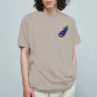 キッズモード某のおナスくん オーガニックコットンTシャツ