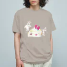 Takekoばあちゃんのお絵描きのバースデー オーガニックコットンTシャツ