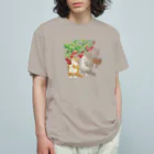 coeur.yu（クードットユー）のいちご狩り① オーガニックコットンTシャツ