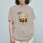 efrinmanのハロー！（前面） オーガニックコットンTシャツ