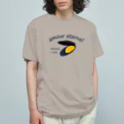 キッズモード某のムール貝のアムール(愛) オーガニックコットンTシャツ