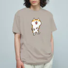 中原じゅん子グッズ店のわくわく柴ちん オーガニックコットンTシャツ