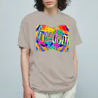 ✨🌈✨ユラクラカン🇯🇵 ✨🌈✨のフリーダム！freedom！ オーガニックコットンTシャツ