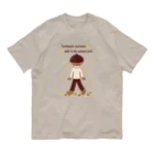 キッズモード某のとっくりくんの秋散歩 Organic Cotton T-Shirt