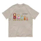 efrinmanのコメリョーシカ オーガニックコットンTシャツ