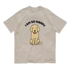 efrinmanのHAPPY オーガニックコットンTシャツ