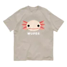 冷蔵庫からウーパールーパーのwuper オーガニックコットンTシャツ