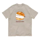 いわさきまゆこ｜食べ物イラストのマリトッツォボーイ Organic Cotton T-Shirt