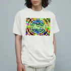 ✨🌈✨ユラクラカン🇯🇵 ✨🌈✨の🥂ハローニューアース🌎 Organic Cotton T-Shirt