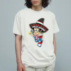 ジョニーくんのHOLA!  JOHNNY with TOY GUN オーガニックコットンTシャツ