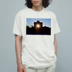 SexyJeepのサンライズコレクション　ジビルチャルトゥン春分 Organic Cotton T-Shirt