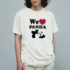 キッズモード某のwe love パンダ Organic Cotton T-Shirt