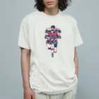 IZANAMI by Akane Yabushitaの【ベトナムの人々】自転車の金魚売り Organic Cotton T-Shirt