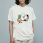 oyasmurのリラクゼーションルーム オーガニックコットンTシャツ