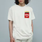 キッズモード某のチョコスティック オーガニックコットンTシャツ