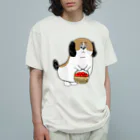 マツバラのもじゃまるお見舞い Organic Cotton T-Shirt