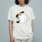 マツバラのもじゃまるやだやだ オーガニックコットンTシャツ