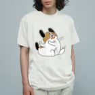 マツバラのもじゃまるしりもち Organic Cotton T-Shirt