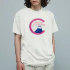 キッズモード某のチェリーブラッサム# オーガニックコットンTシャツ