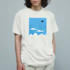 photo-kiokuのツバメ オーガニックコットンTシャツ