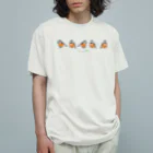 photo-kiokuのヤマガラ オーガニックコットンTシャツ