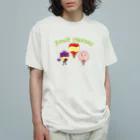 キッズモード某のフルーツヒーローズ Organic Cotton T-Shirt