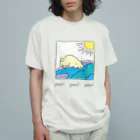 Futakawa Mayuのグッズショップのpool シロクマ オーガニックコットンTシャツ