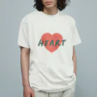 わかかのHEART オーガニックコットンTシャツ