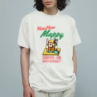 ハワイが大好きな女の子『HENOHENO MAPPY』のハワイのドライブイン オーガニックコットンTシャツ