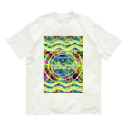 ✨🌈✨ユラクラカン🇯🇵 ✨🌈✨の🎉Hello New Earth 🌎 Organic Cotton T-Shirt