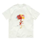 Mindfeels.のflower Organic Cotton T-Shirt