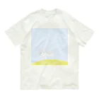 みどーりの心地やさんのこねこのミーコちゃんてくてく Organic Cotton T-Shirt