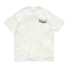 島猫りしり　公式ショップの利尻わん・にゃんクラブ公式ロゴマーク Organic Cotton T-Shirt