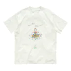 tama-c no sekaiのリトルダンサー オーガニックコットンTシャツ