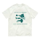 KIKUUUDESIGNのべジから学ぶ Organic Cotton T-Shirt