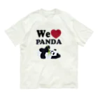 キッズモード某のwe love パンダ Organic Cotton T-Shirt