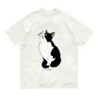 マツバラのおすわりねこ Organic Cotton T-Shirt