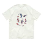 IZANAMI by Akane Yabushitaの【日本レトロ#12】鯉  Organic Cotton T-Shirt