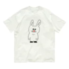 SELECTSHOP MTIのうったえるウサギ オーガニックコットンTシャツ