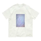 〰️➰わにゃ屋さん➰〰️のくしゃくしゃクリア オーガニックコットンTシャツ