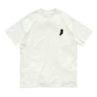 SUIMINグッズのお店の【小】赤いビキニのねこ Organic Cotton T-Shirt