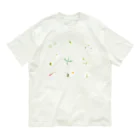 しまのなかまfromIRIOMOTEの西表島の白い花（11種） Organic Cotton T-Shirt