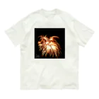 ひはせの淡色　線香花火 Organic Cotton T-Shirt